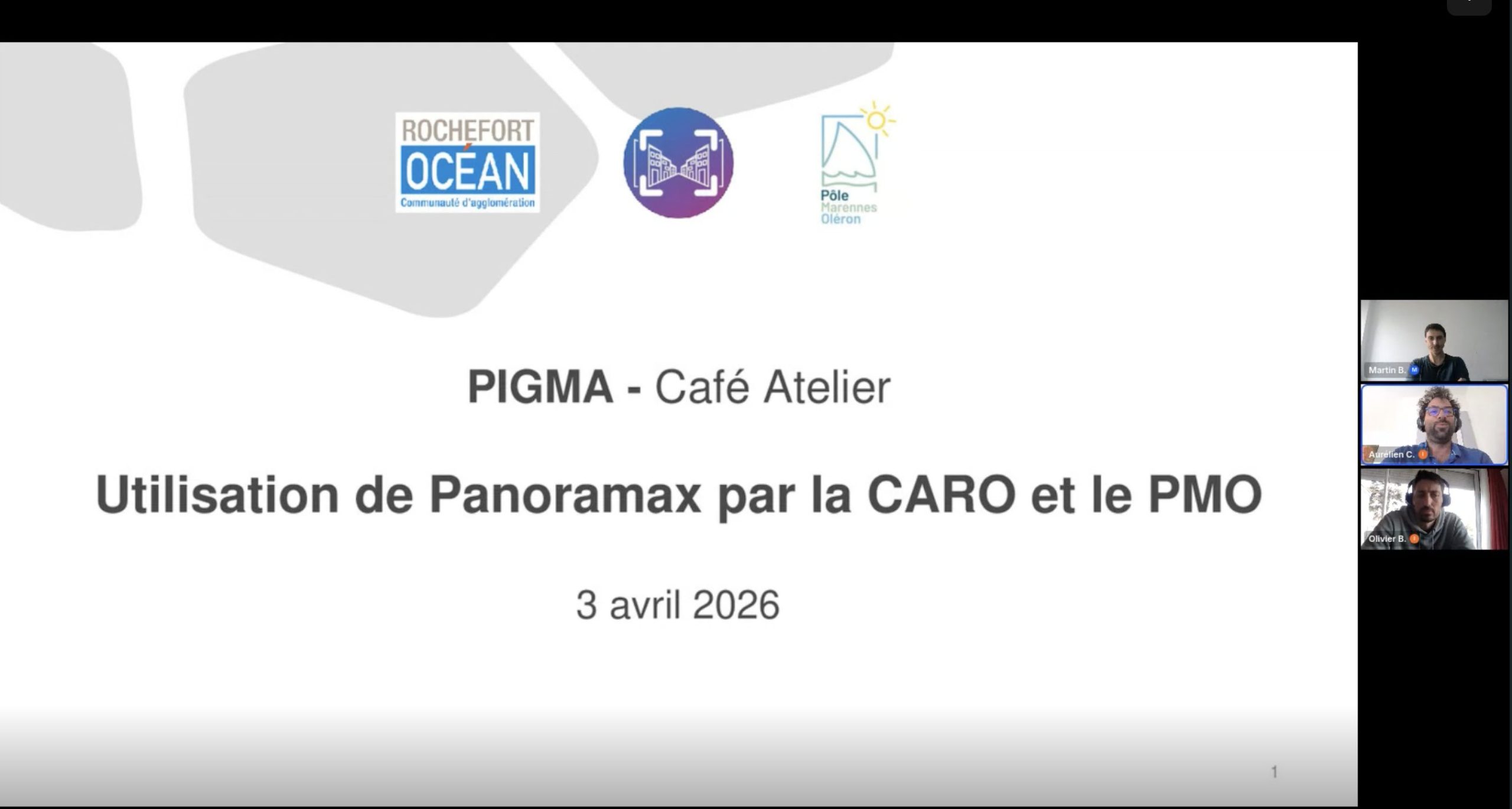 WEBINAIRE PIGMA DONNEES IMMERSIVES AURELIEN CHAUMET OLIVIER BUTEL