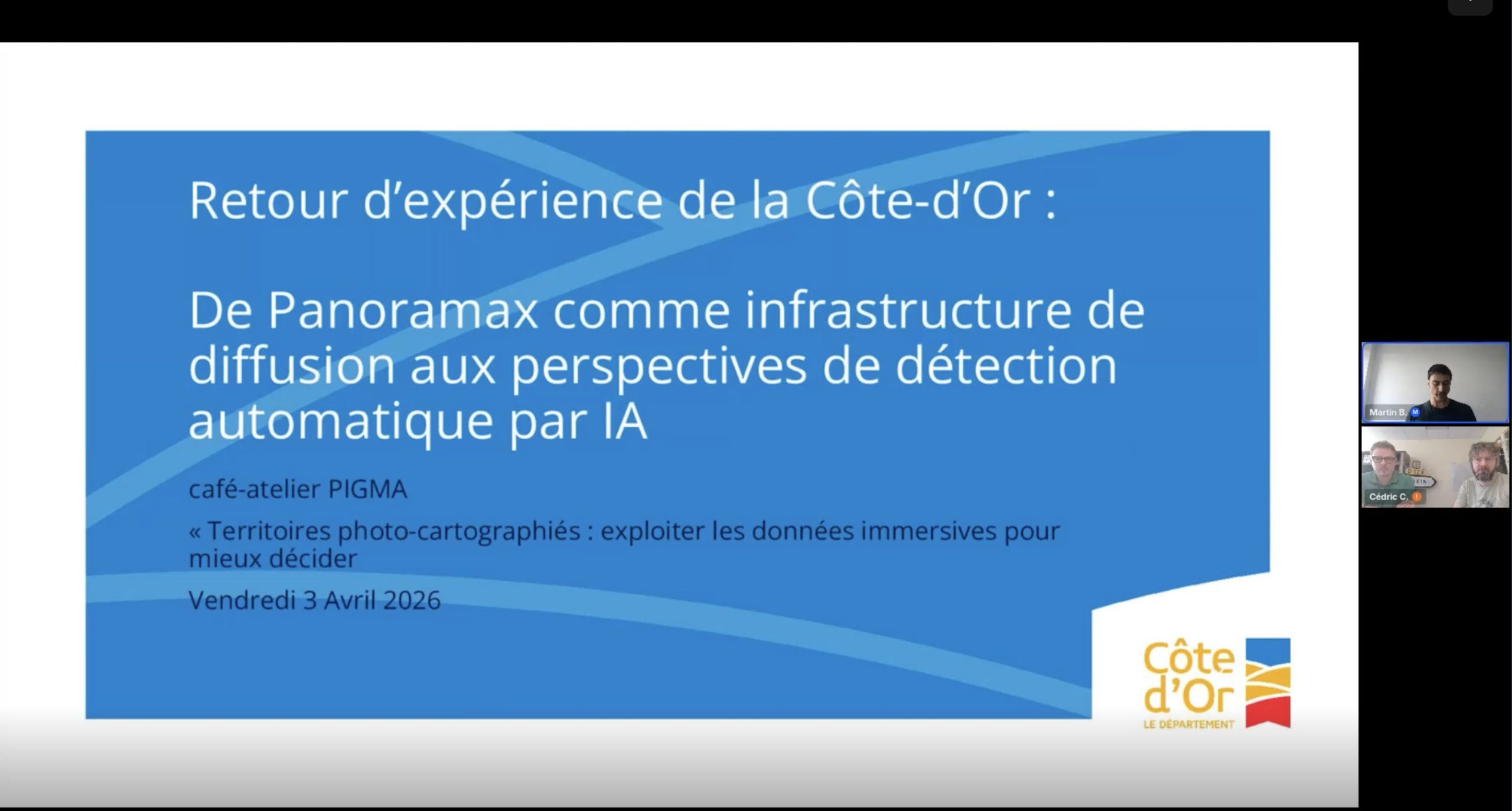 WEBINAIRE DONNEES IMMERSIVES CEDRIC ROCHART JEROME BOUTET