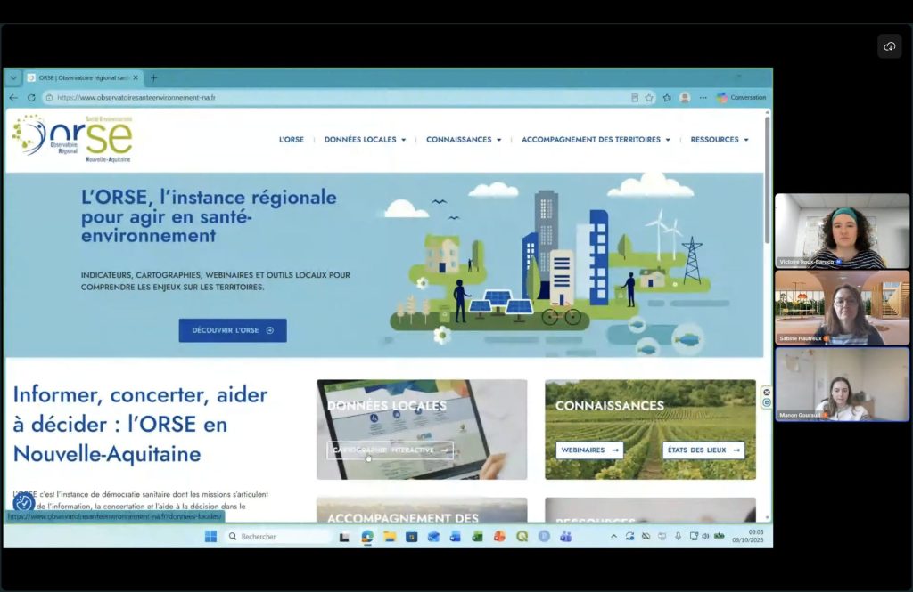 VENDREDI EN VEUX TU EN DATA DONNEES SANTE ENVIRONNEMENT